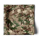 THE MILITARY CAMO SILK POCKET SQUARE